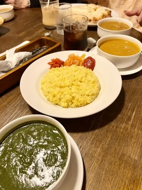 ほうれん草のカレー