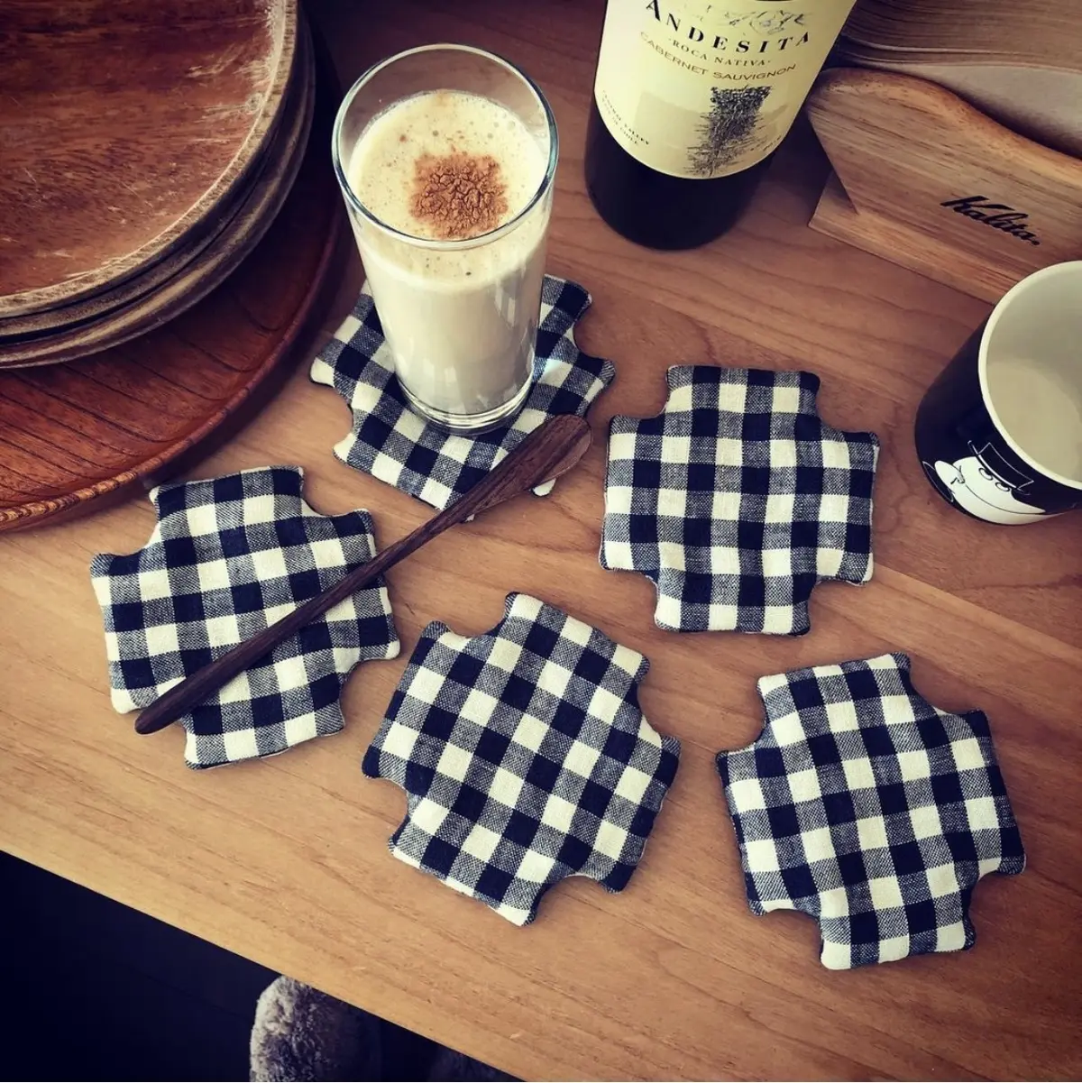 お菓子時間の布小物② 〜コースター編の画像_6