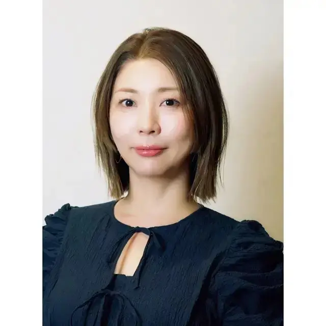 仕上がりは割とナチュラル。だけど目はパッチリ、口角もキュッと上がって大満足！