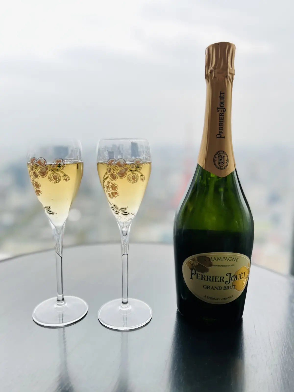 アンダーズ東京　ルーフトップバー　桜イブニングプラン