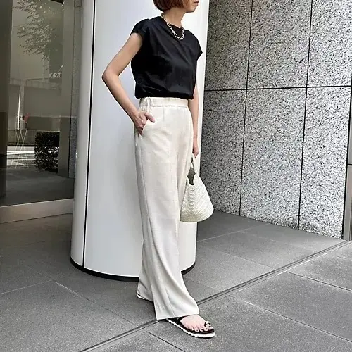 【50代 ファッション】気温34度！猛暑の画像_2