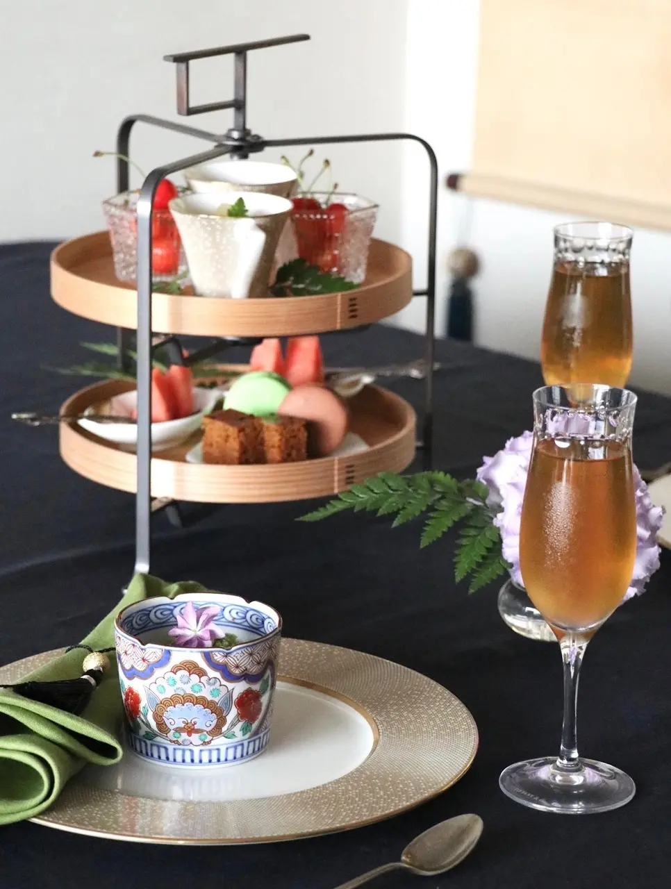 自宅でアフタヌーンティー