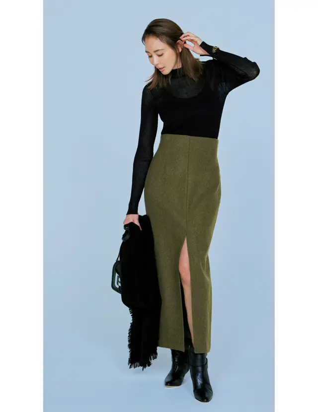 ウィム ガゼットのスカートのSHIHO