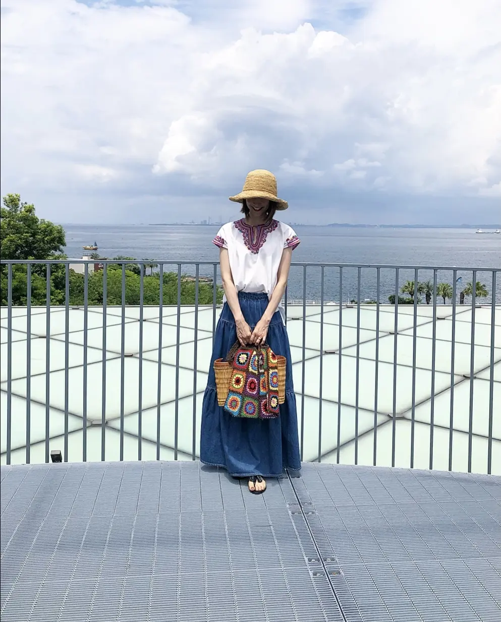 刺繍トップスで、横須賀美術館「糸の世界」の画像_8