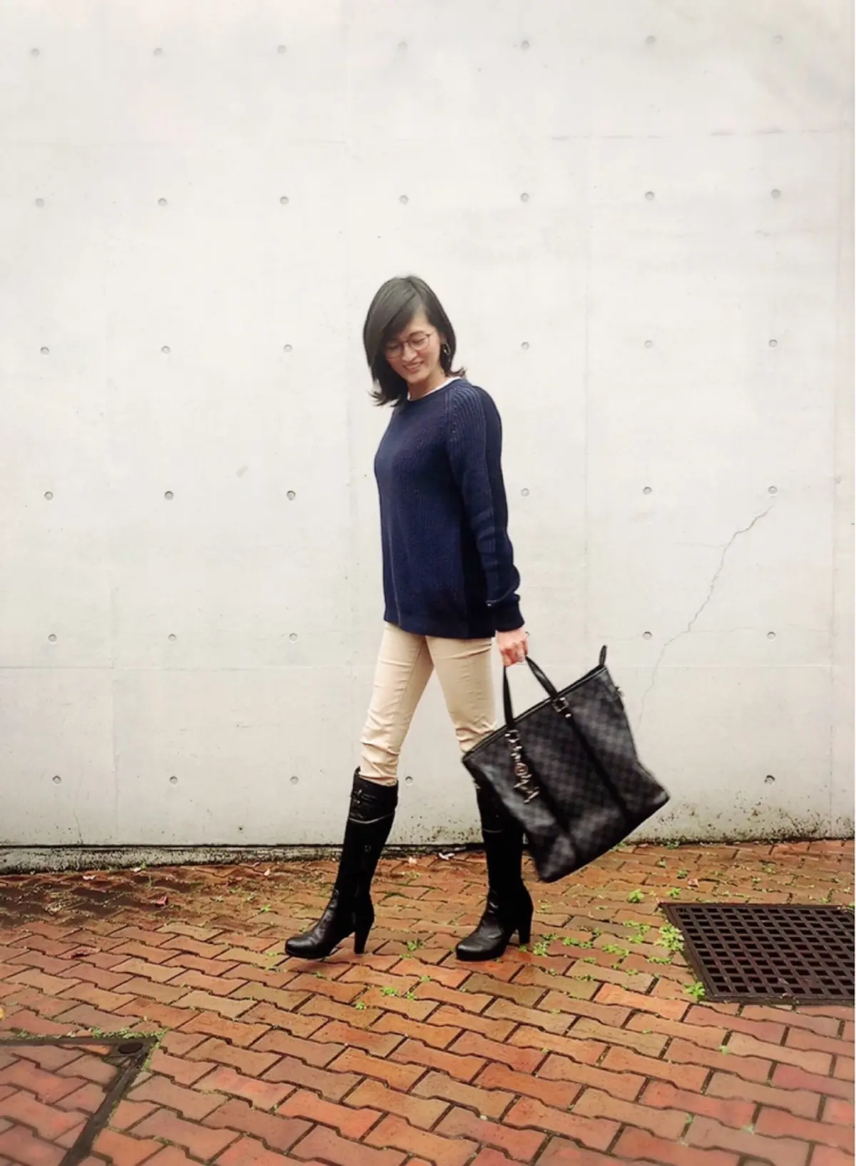 あったかニットのカジュアルコーデの画像_2