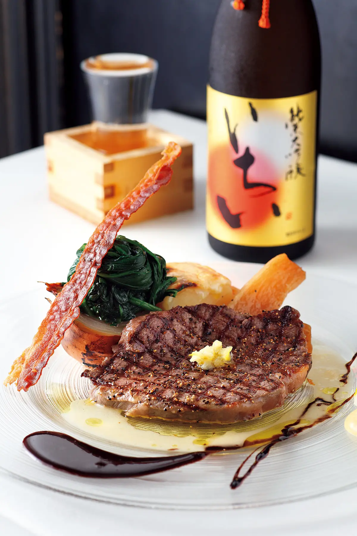 飛騨牛と地酒に酔いしれる　飛騨高山の肉のの画像_3