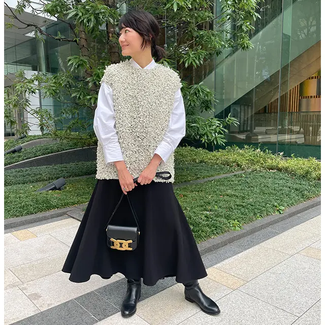 エッフェ ビームス デザイナー植田さん　身長163cm