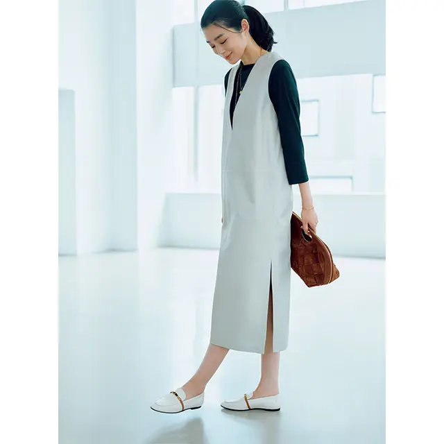 シーズンもシーンもフルで活躍。装いが盛り上がるレザー素材