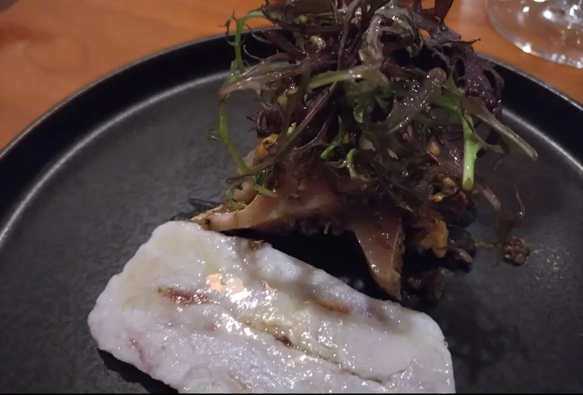 旬魚のカルパッチョ