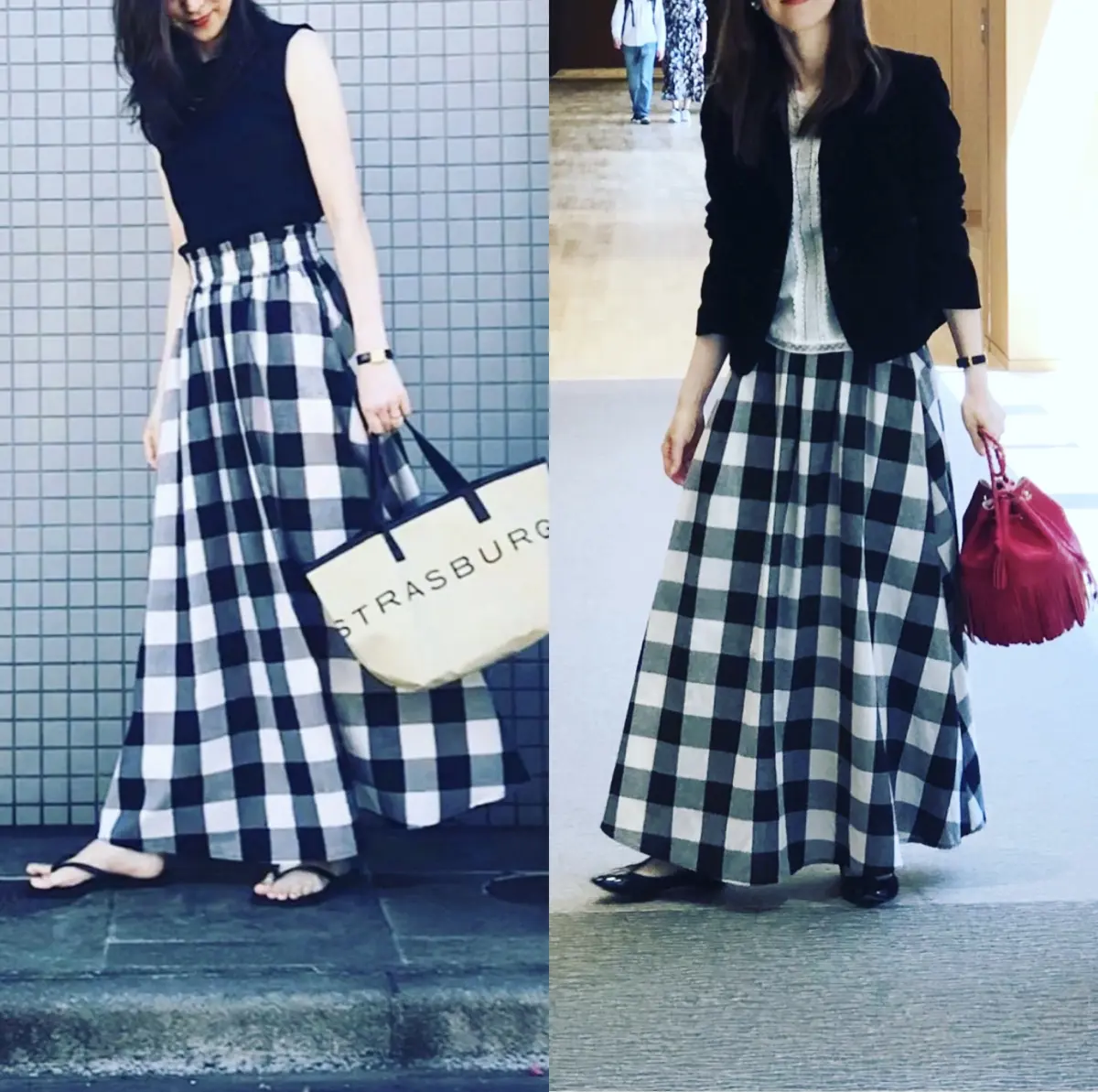 赤いフリンジbagで、サントリー美術館への画像_3