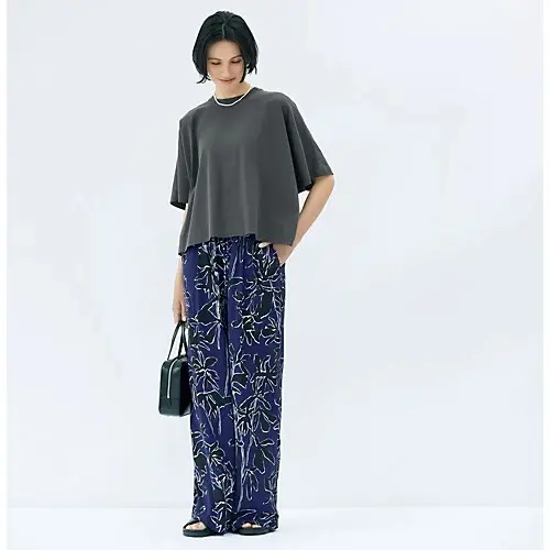 SACRA シャドーリーフプリントパンツ ￥29,700