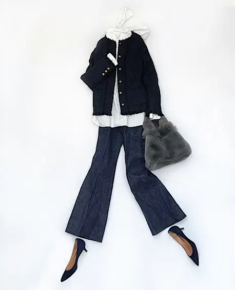 ツイードJK2スタイル＆六本木ランチ2選の画像_9