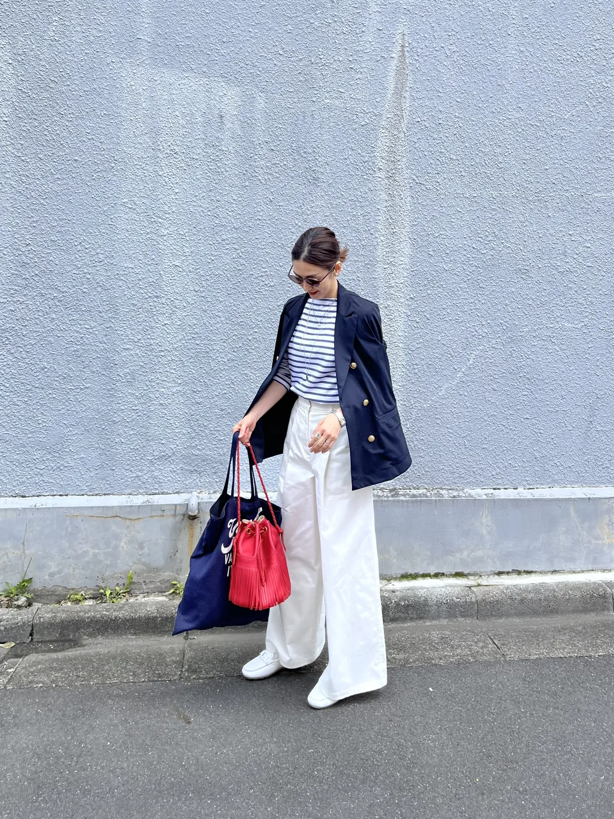 ボーダー着回し★大人のマリンコーデの画像_6