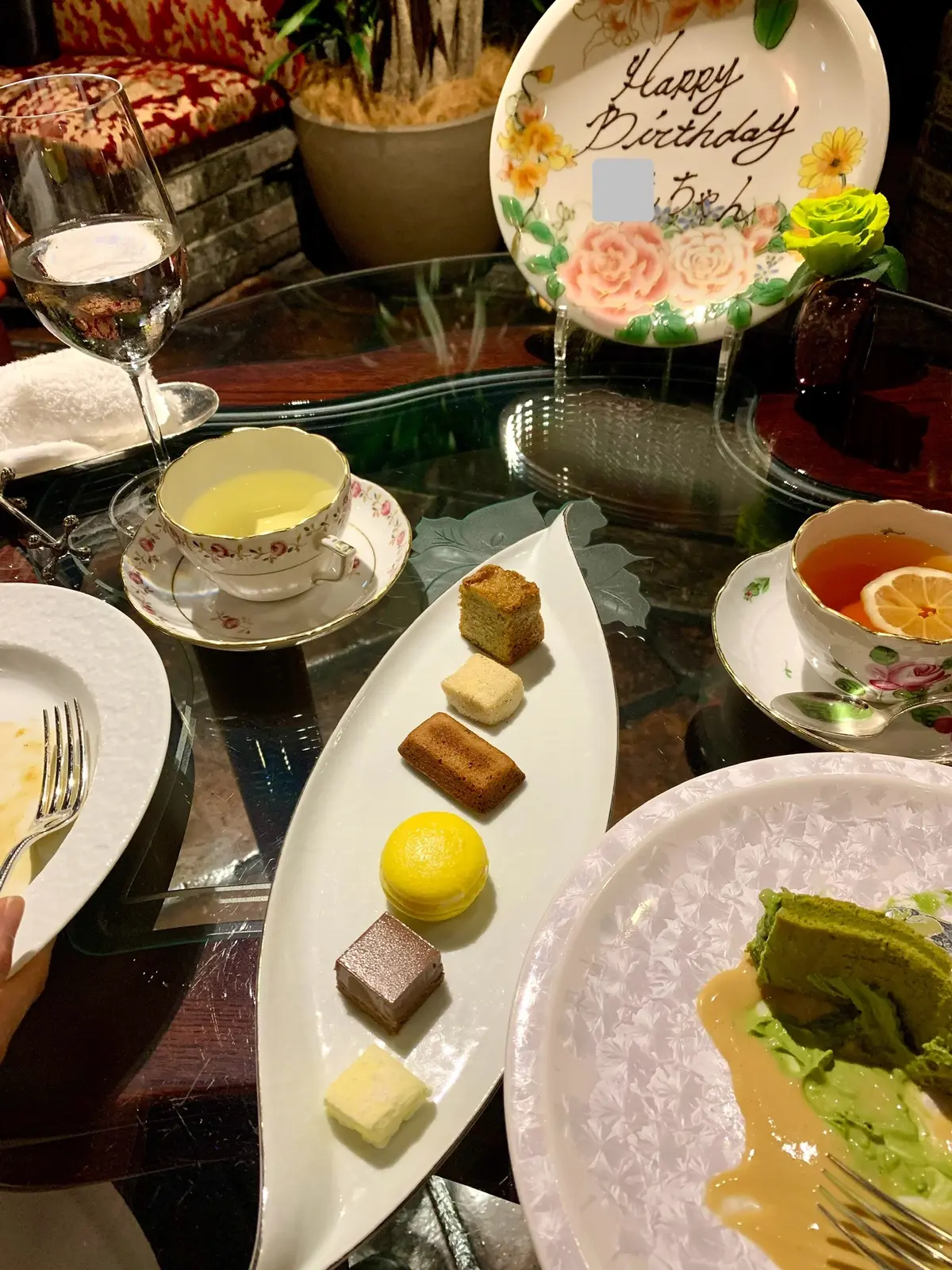 銀座うかい亭でお祝いランチ🍷の画像_12