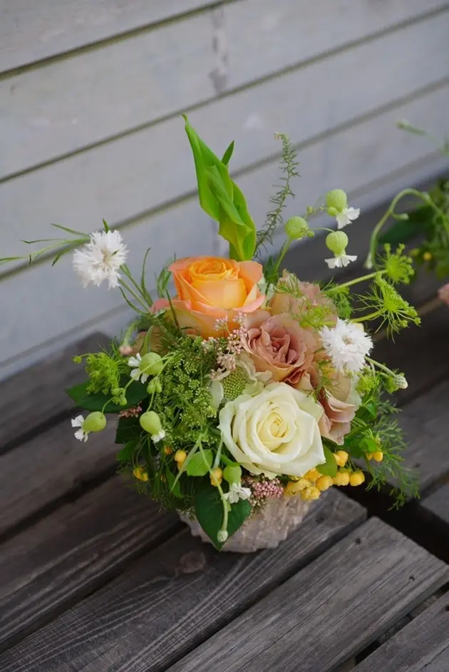 お気に入りトップスにGU白デニムで熊山英の画像_11