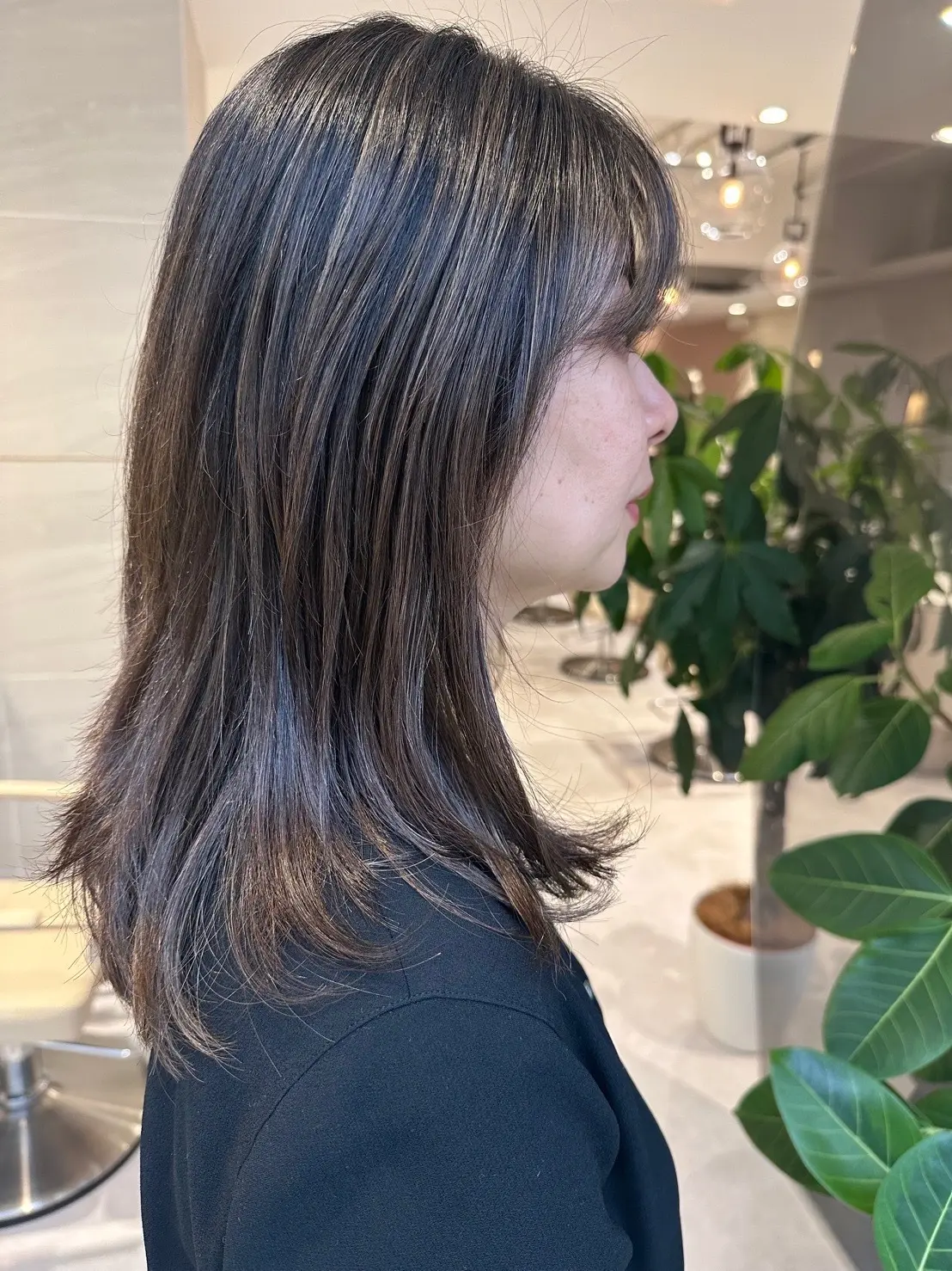 Ms.CHARM　ミズチャーム　ハイライト　白髪ぼかし　ヘアカラー　ヘアチェンジ　外苑前