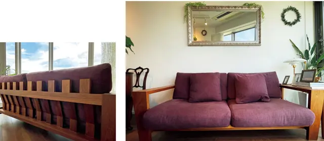 木の造形の美しさが秀逸！ 今もうっとりする『土井木工』 のソファ  （さとコーチさん）