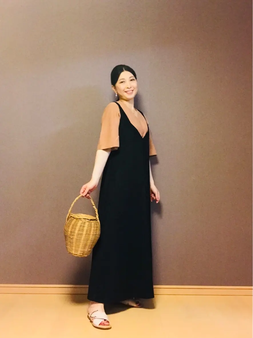 ユニクロ　カゴバッグ