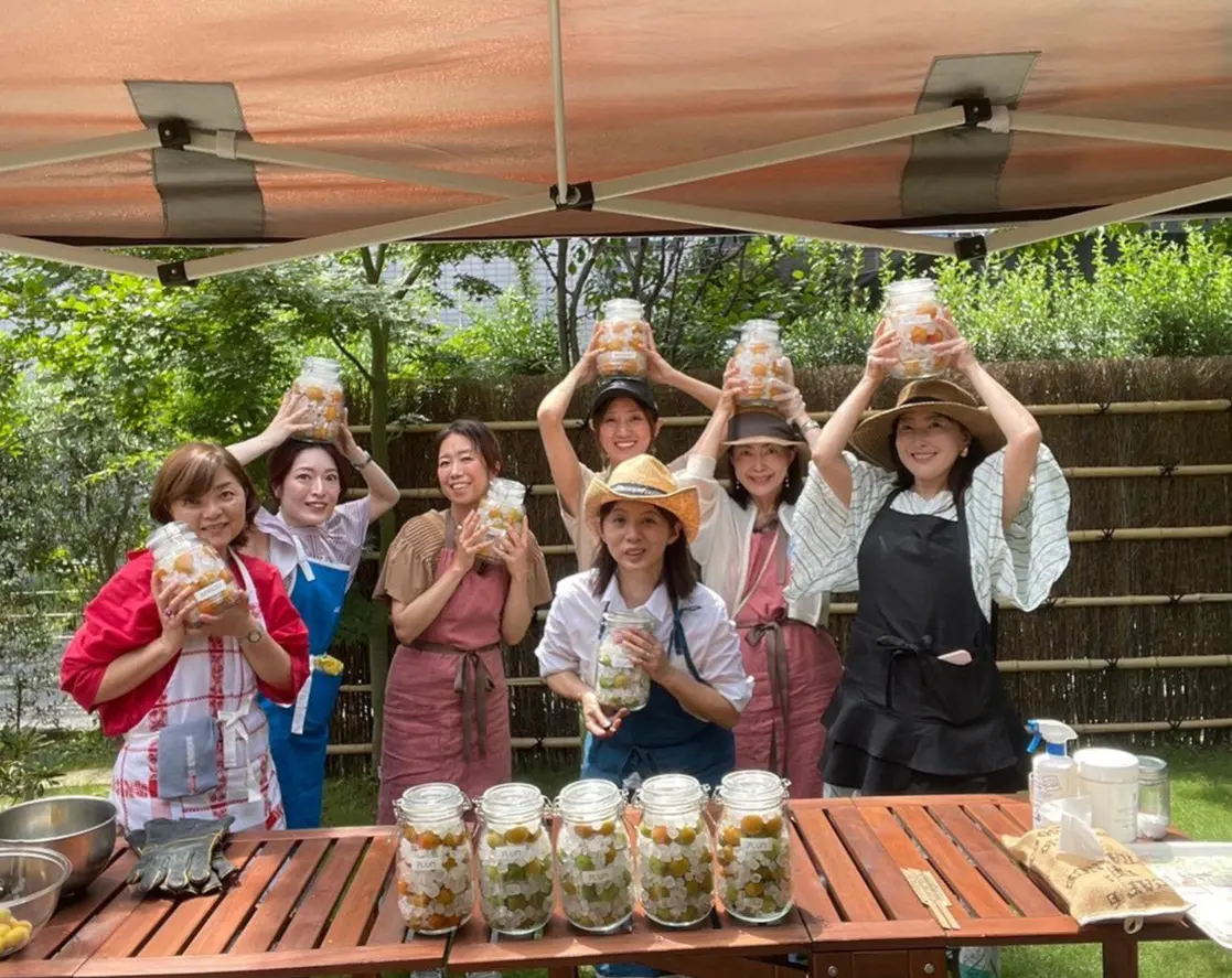 唯一無二♡素敵なガーデンで梅＆杏仕事のレの画像_7