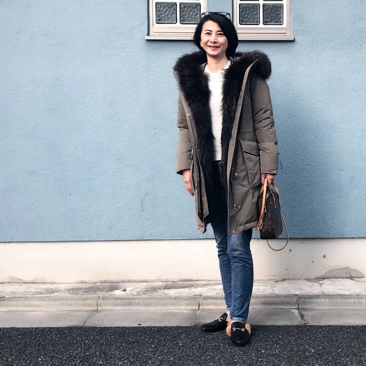 今年のコートはウールリッチの大人なダウンの画像_3