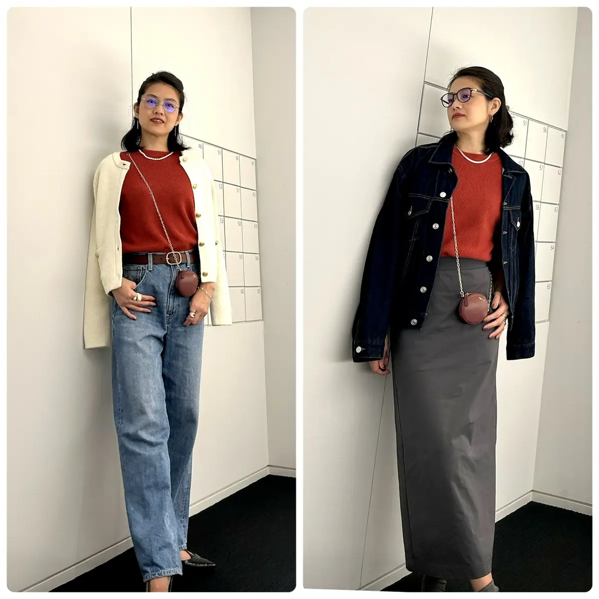 大人可愛い赤ニットのススメ♡の画像_4