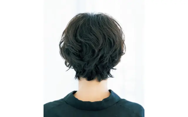 ショートらしいメリハリをパーマ