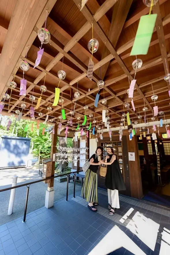 鎌倉円覚寺風鈴棚　水口宜子