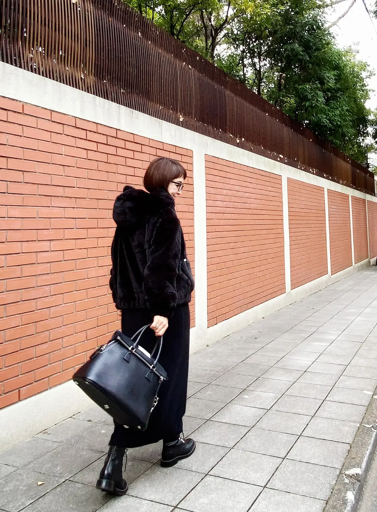 ZARAのエコファーフードジャケットの画像_2