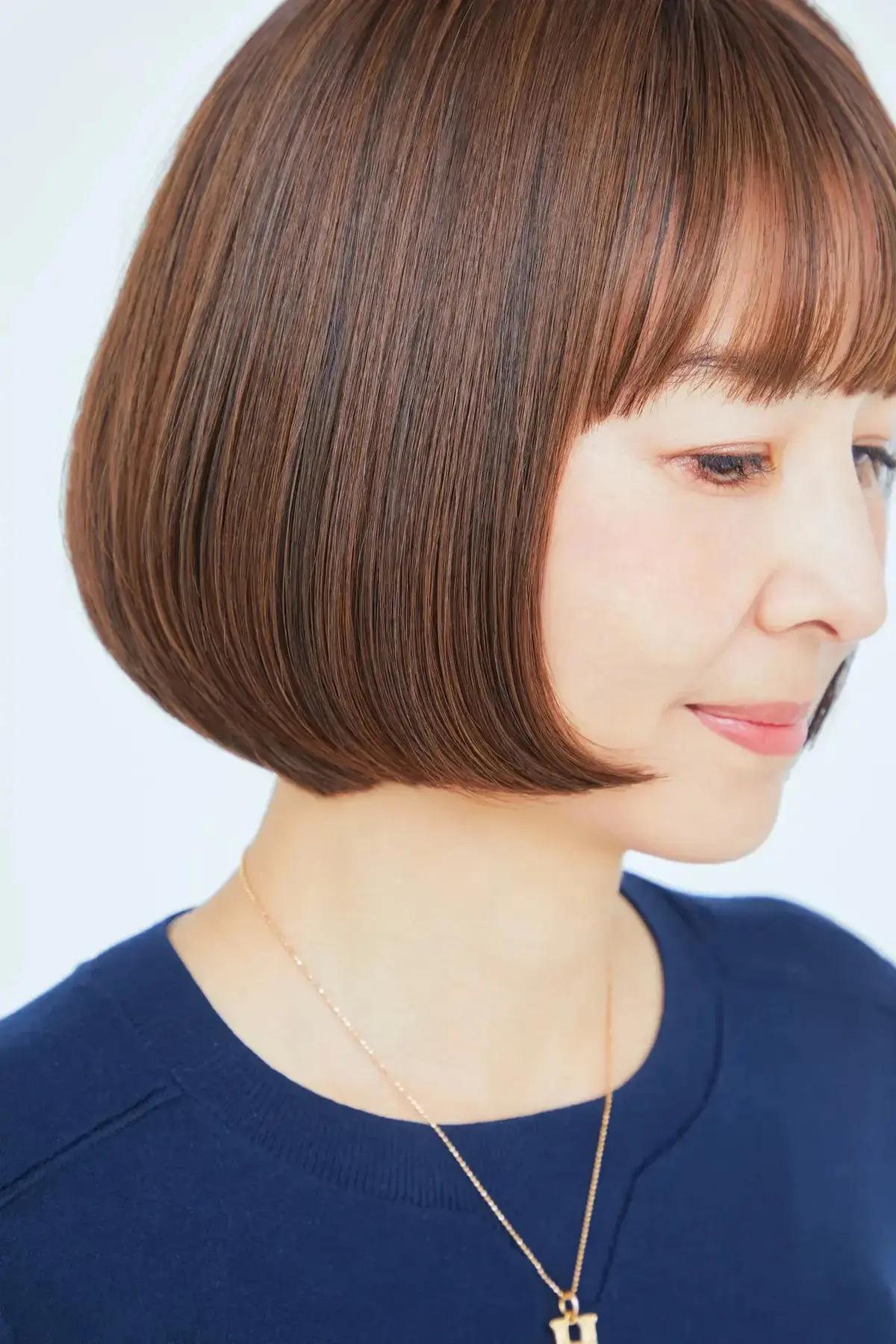 清潔感も上品さも抜群！乾かすだけで決まる「ボブヘア」