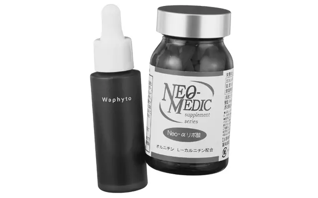 （左）インナーリキッド エナジー、（右）Neo-αリポ酸