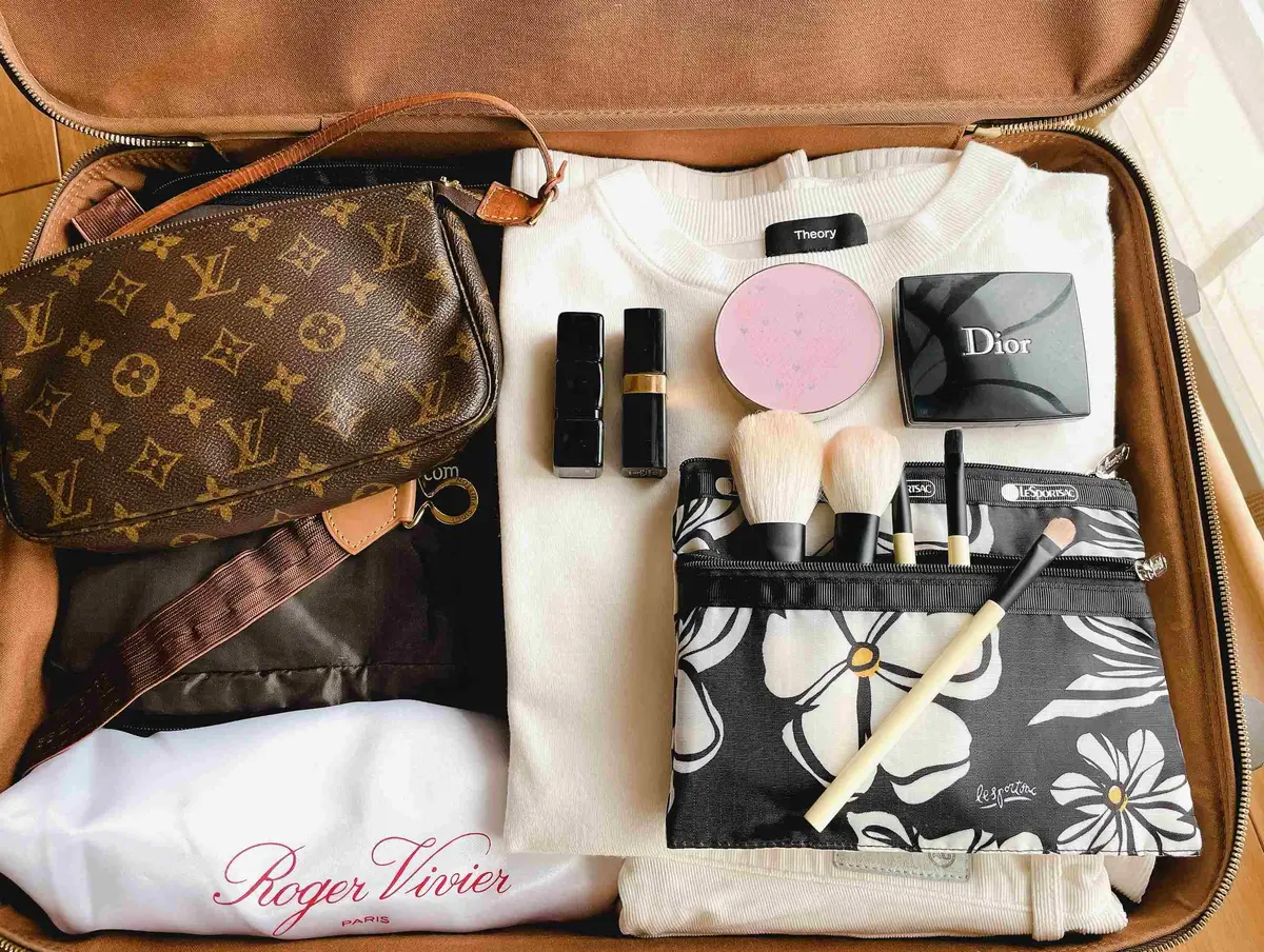 【エクラ4月号付録】レスポートサック × エクラ「大人の花柄ポーチ」