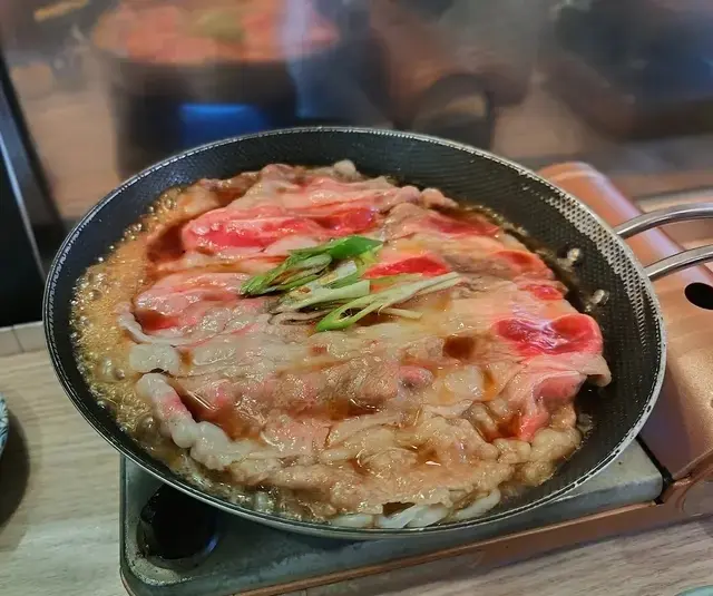 スキヤキフジオ 阪急三番街店 すき焼き