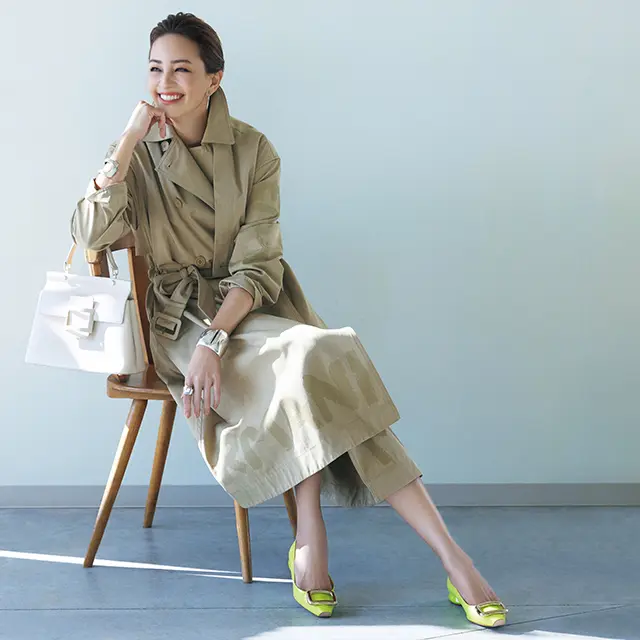 インパクトカラー靴