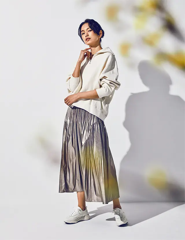 アシックス RIDE WALK イメージ　全身