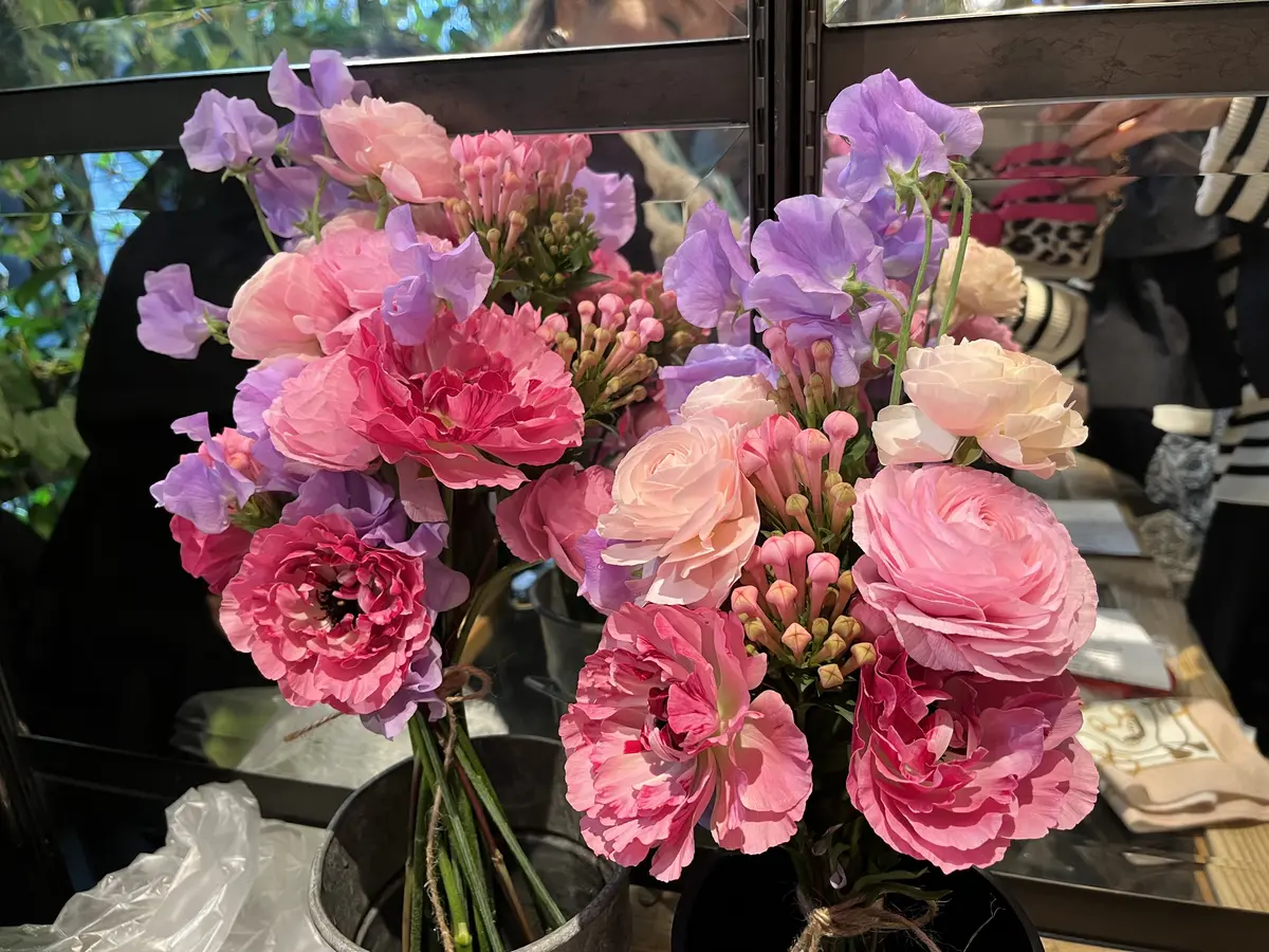 ラナンキュラスのブーケレッスン＆アフタヌの画像_11