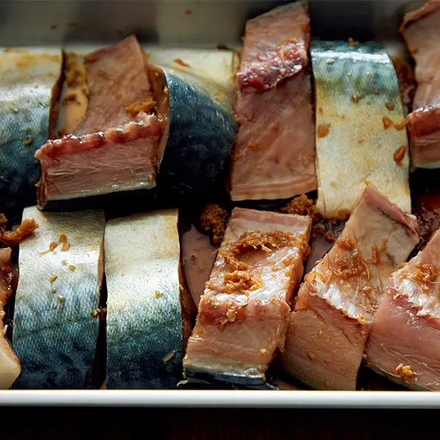 厳選3素材でできる「サバ竜田と柚子の雪見の画像_2