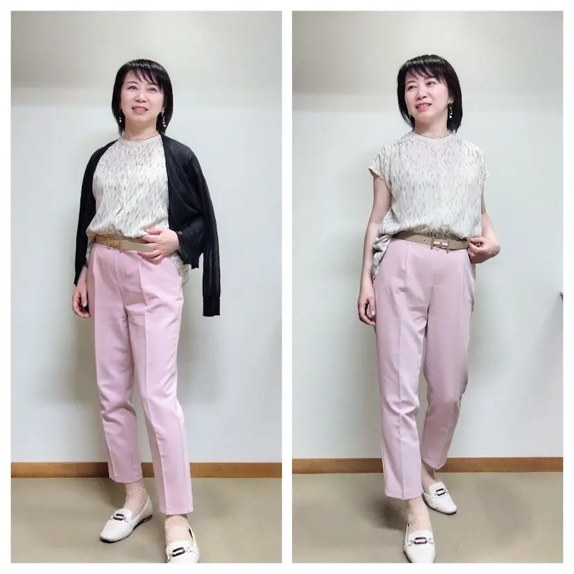 8月前半。アラフィフ秘書お仕事毎日服の画像_1