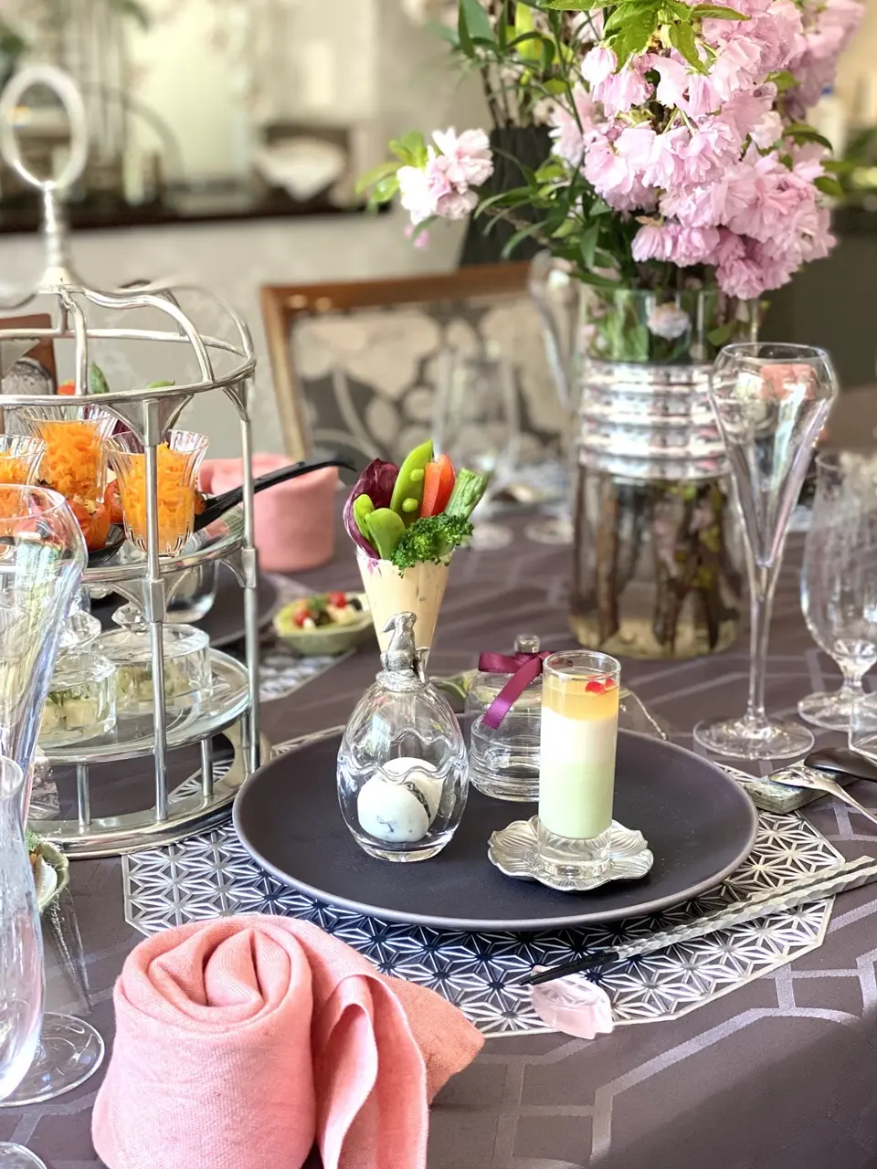 マカロンdeアフタヌーンティー③