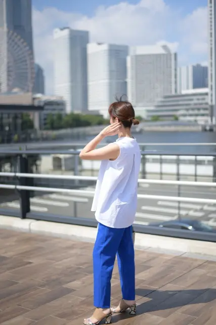 ブルーパンツで横浜新名所マリンタワーへ♡の画像_7
