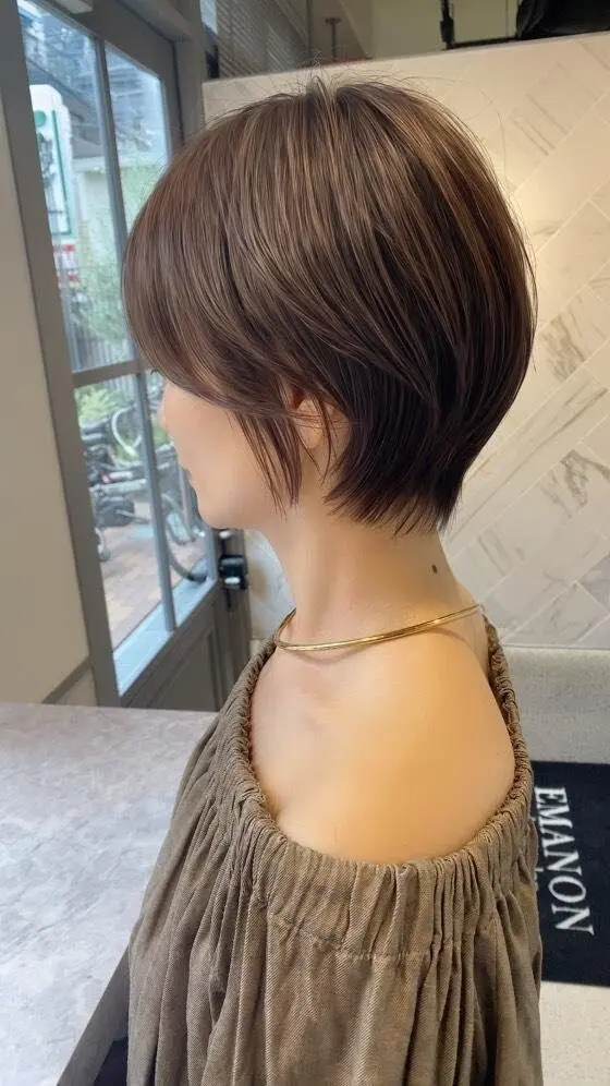 バッサリショート