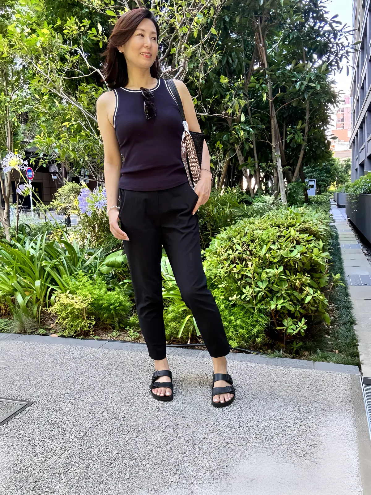 休日リラックスはユニクロブラトップの画像_3