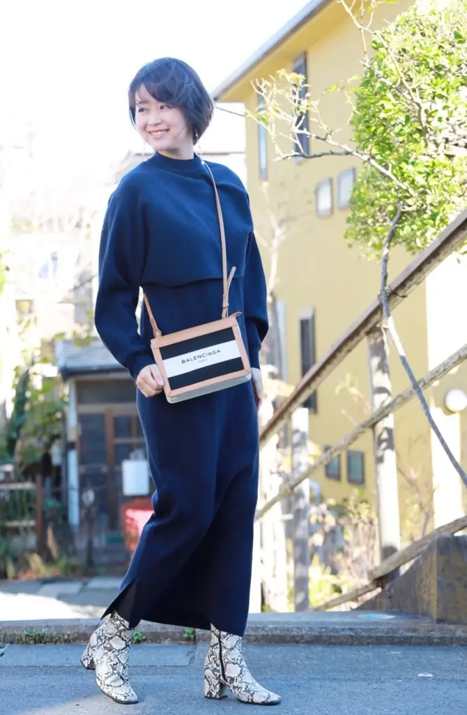 今年のニットワンピは「セットアップ」で新の画像_4