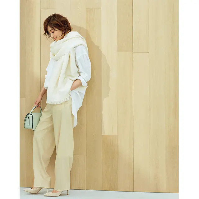 ニュアンスのあるカラー グラデーションで女っぽく