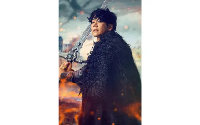 KAI 『エクスカリバー』（’19）。キム・ジュンス、ドギョム（SEVENTEEN）とトリプルキャストで主役のアーサーを演じた。