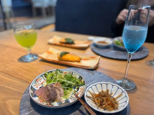 カレッタ汐留の高層階でお誕生日ランチの画像_1