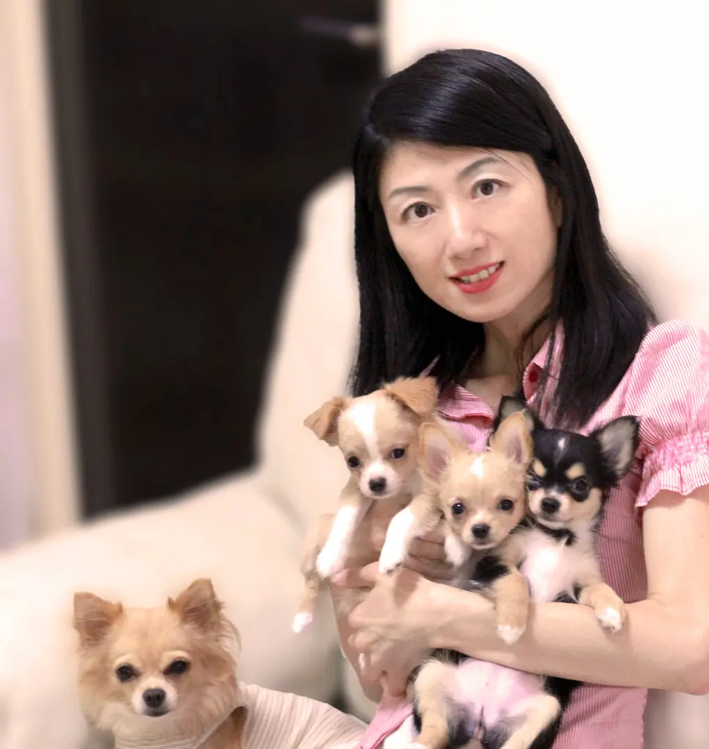 愛犬が子供3頭産んでくれました。感謝。
