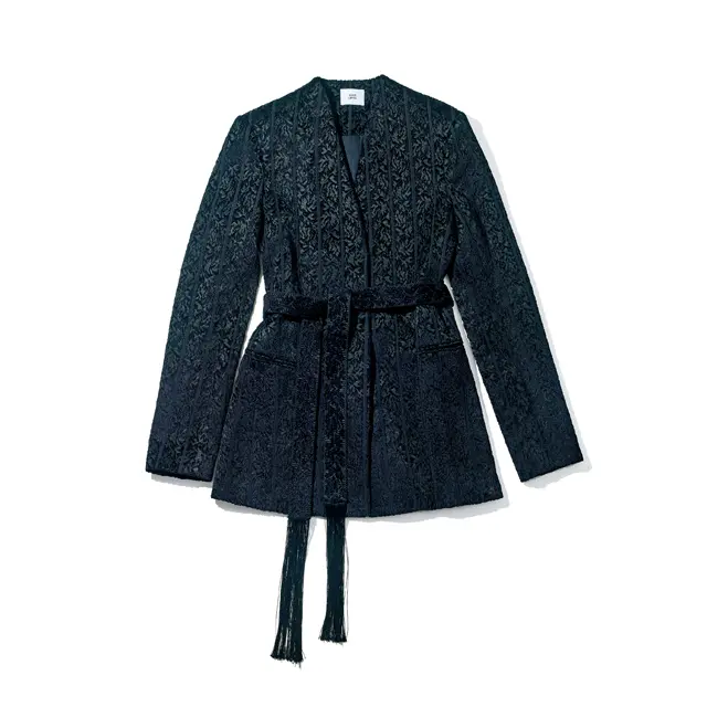 アダム リペスのノーカラージャガードジャケット