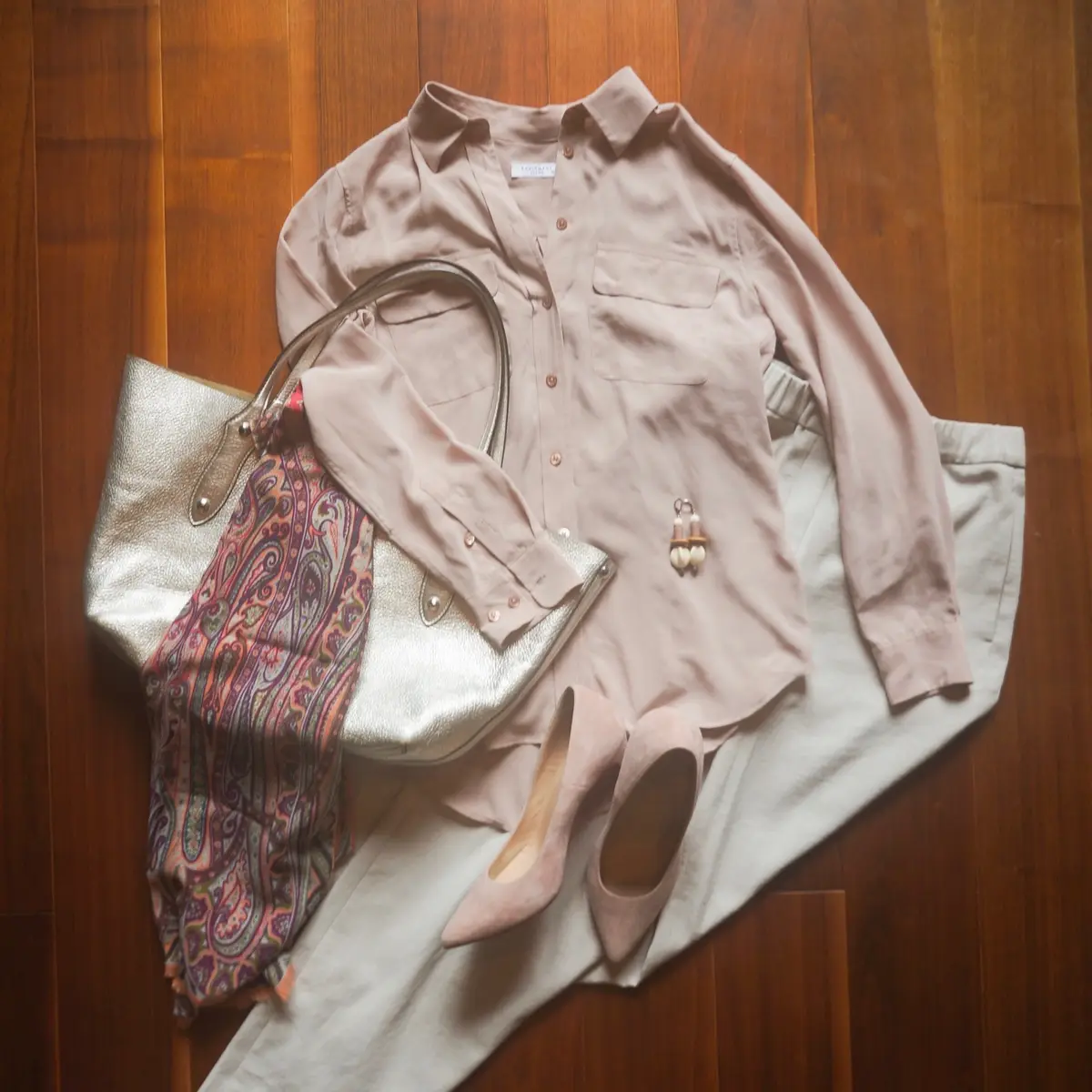 夏に最適 theoryのワイドパンツの画像_2