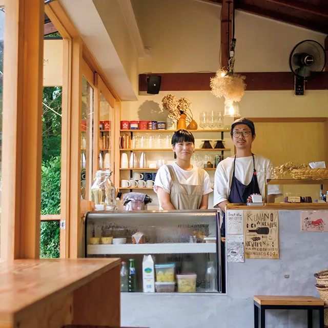 白石峰人さん、真弓さん。