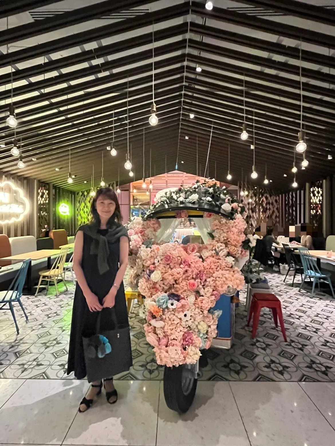 タイらしいオブジェににっこり